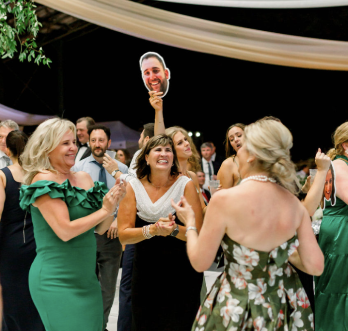 Custom Photo Hand Fan Life-Size Cardboard Faces - Weddings, Bar Bat Mitzvah, Party Dance Floor Decor - Image 6